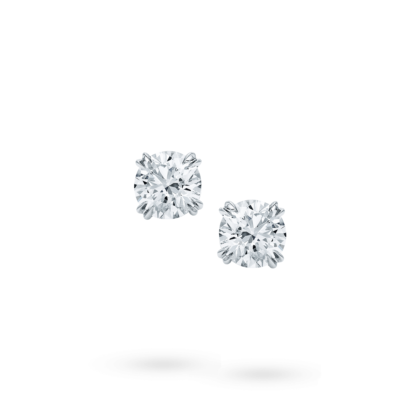 Round Brilliant Diamond Earstuds, Product Image 1